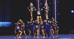 Cheerleading Stunt GIF