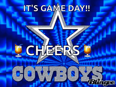 Cheers Cowboys Poster GIF