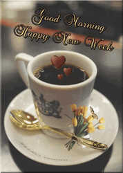 Cheers To New Week Have Coffee GIF