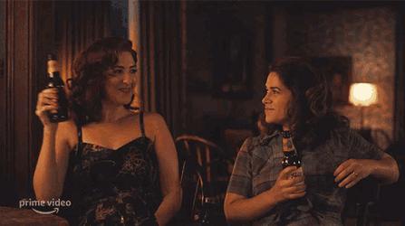 Cheers To That Greta GIF