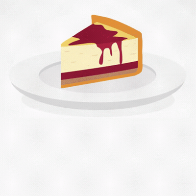 Cheesecake Slice National Cheesecake Day GIF