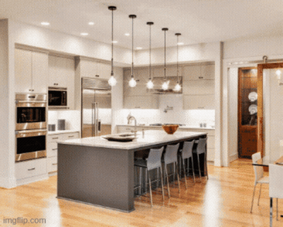 Chef Cooking In Kitchen With Aries Kitchen Live GIF