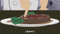 Chef Cooking Steak Animation GIF
