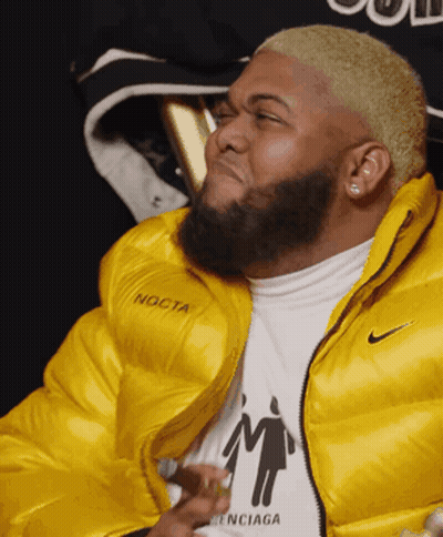 Chef In Hat With Large Dough GIF