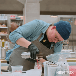 Chef Makes Juice Water Pouring GIF