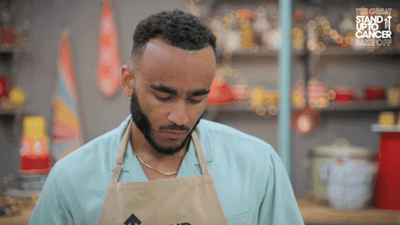 Chef Man Running To Microwave  GIF