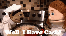 Chef Pee Pee Recieve Cash From Mary Anne GIF