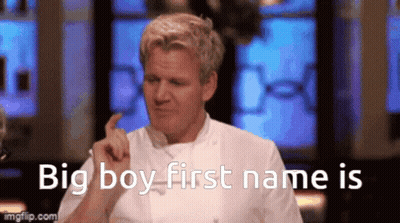 Chef Saying Big Boy Name GIF