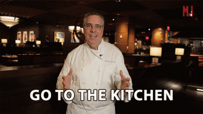 Chef Saying Go To The Kitchen GIF