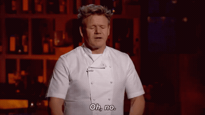 Chef Saying Oh No GIF