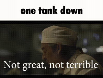 Chef Saying One Tank Down GIF