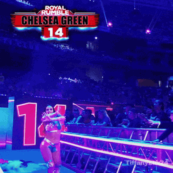 Chelsea Green Royal Rumble Entrance GIF