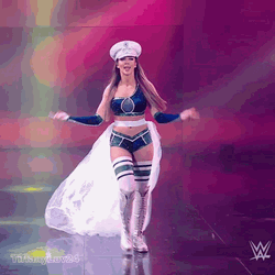 Chelsea Green Screaming Welcome To Wwe GIF