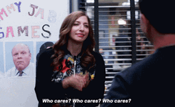 Chelsea Peretti Who Cares GIF