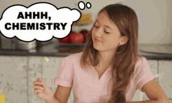 Chemistry Food Reaction Girl Eating GIF