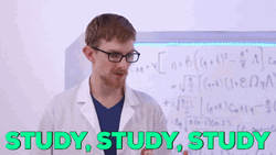 Chemistry Professor Reminding To Study