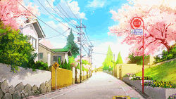 Cherry Blossom Your Lie In April GIF