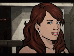 Cheryl Tunt Archer Getting Slapped GIF
