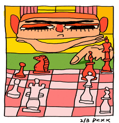 Chess Game Abstract Artwork GIF