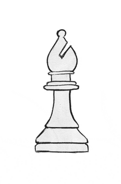 Chess Piece Changing Hue Graphics GIF