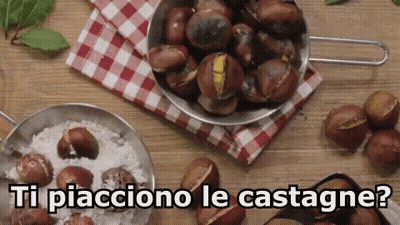 Chestnuts And Rice Ti Piacciono Le Castagne GIF
