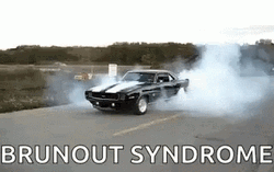 Chevrolet Camaro Burnout Syndrome GIF