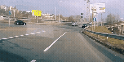 Chevrolet Road Sign GIF