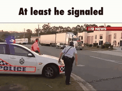 Chevrolet Road Sign GIF