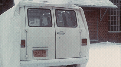 Chevrolet Van License Plate 2641-PY GIF