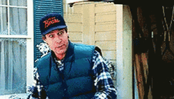 Chevy Chase Clark Griswold Christmas Lights GIF
