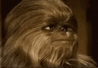 Chewbacca Close Up GIF