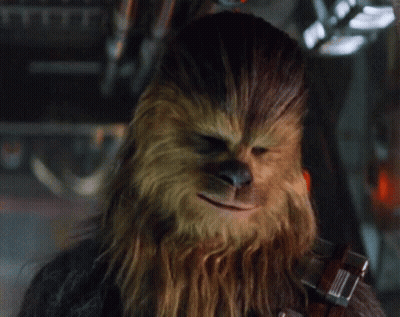 Chewbacca Close Up GIF