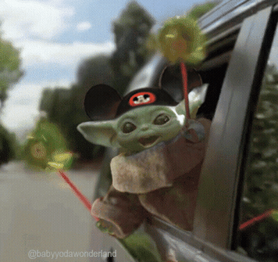 Chewbacca Dancing In Front Of MGM Sign GIF