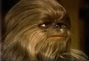 Chewbacca Feeling Cute GIF