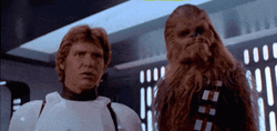 Chewbacca Han Solo What Are You Talking About GIF