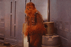 Chewbacca In Denial GIF