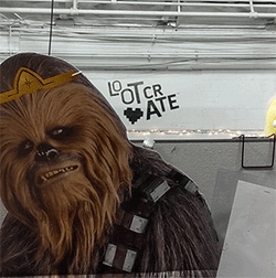 Chewbacca Sasquatch Star Wars Monster GIF
