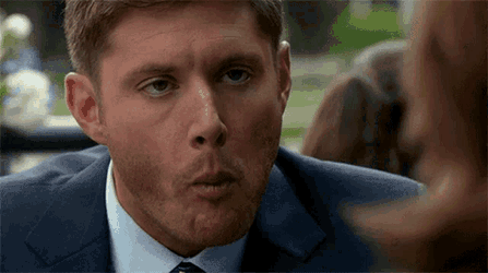 Chewing Glare GIF