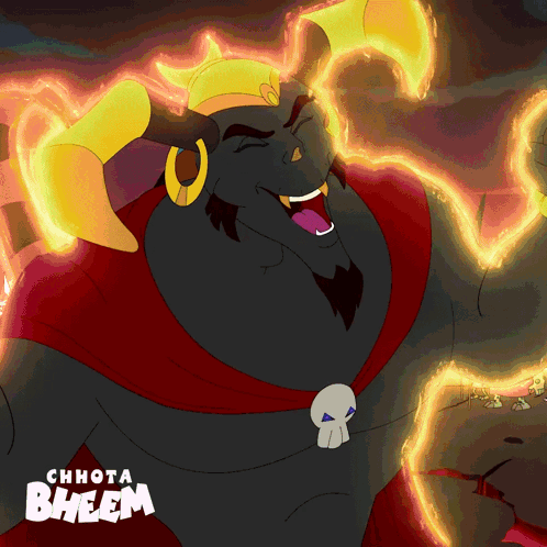 Chhota Bheem Laughing GIF
