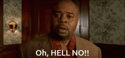Chi McBride Oh Hell No GIF