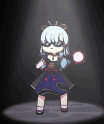 Chibi Ayaka Dancing GIF