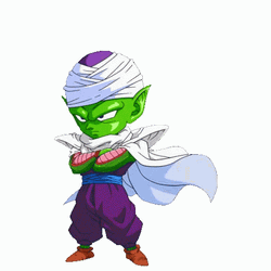 Chibi Piccolo Floating GIF