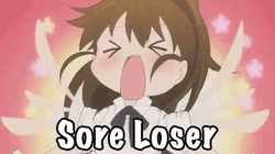 Chibi Popura Taneshima Sore Loser GIF