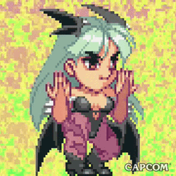 Chibi Succubus Video Game GIF