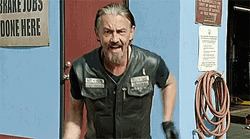 Chibs Telford Happily Dancing Sons Of Anarchy GIF