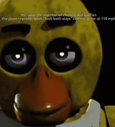Chica From Five Nights At Freddy's Saying Me Your The Inventor Of Chicken And Waffles GIF