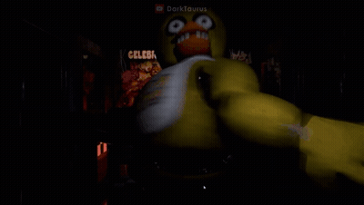 Chica From Five Nights At Freddy's Video Game GIF