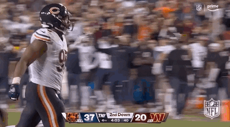 Chicago Bear Second Down GIF