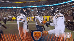 Chicago Bears Dj Moore Touchdown GIF