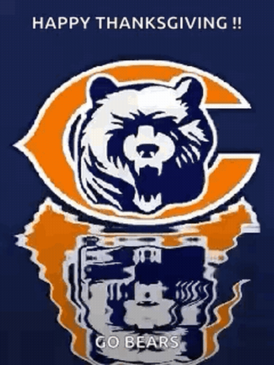 Chicago Bears Happy Thanksgiving Go Bears GIF
